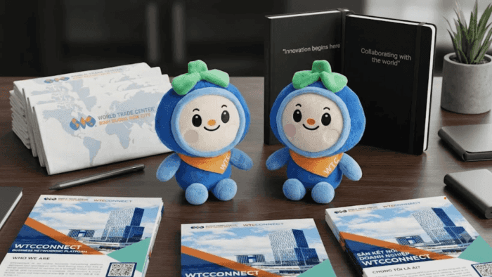 World Trade Center BIDU mascot costume production by Takara