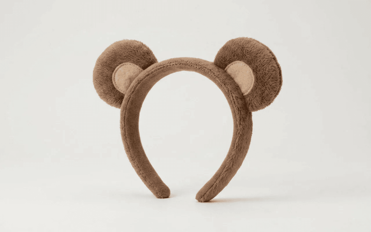 Plüsch-Bärenohren-Haarreif für Freizeitpark-Merchandise