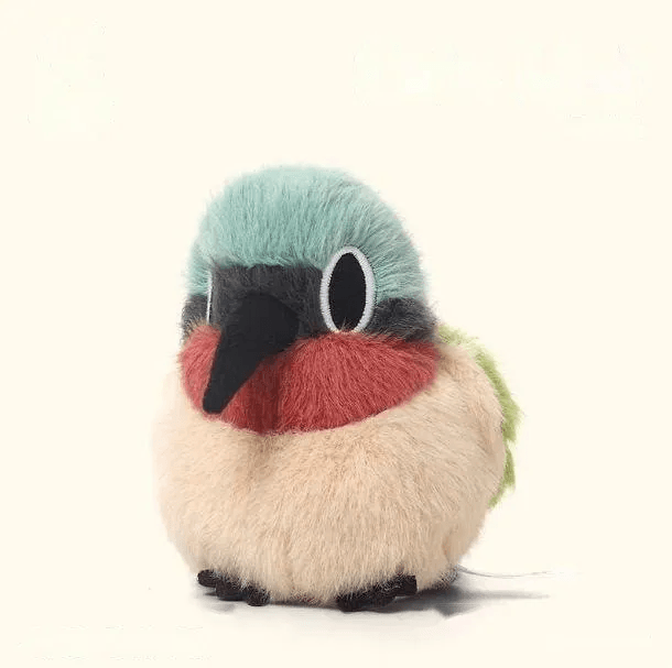 Plüschtier Gabelschwanz-Nektarvogel, Wildtier-Serie, 11 cm