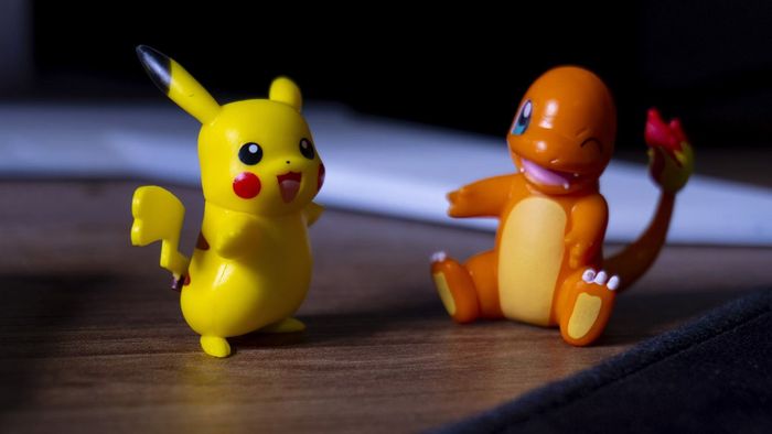 Pikachu and Charmander figures, illustrative of the Pokémon merchandise category