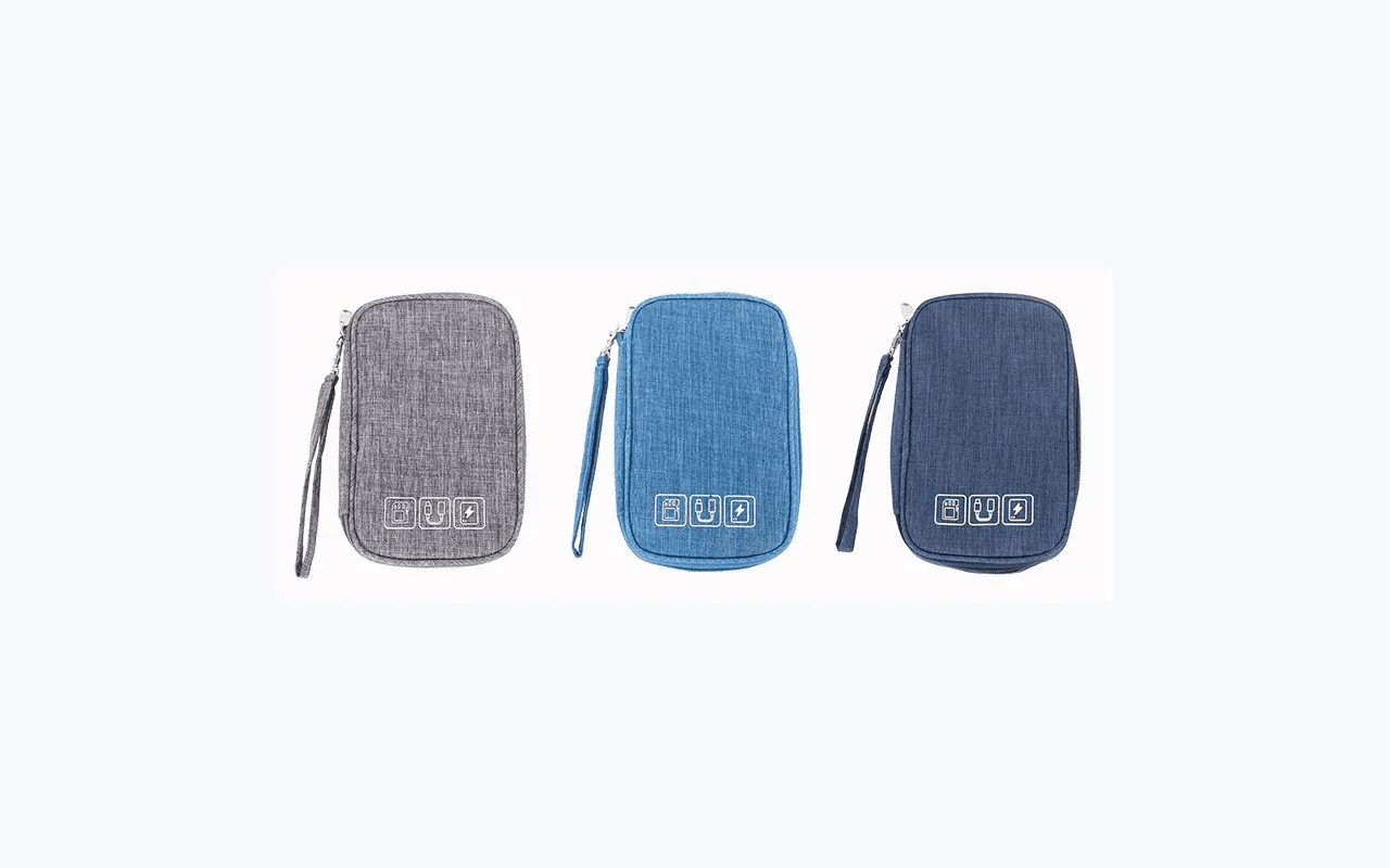 Wasserabweisende Reise-Organizer-Tasche für Tech-Zubehör
