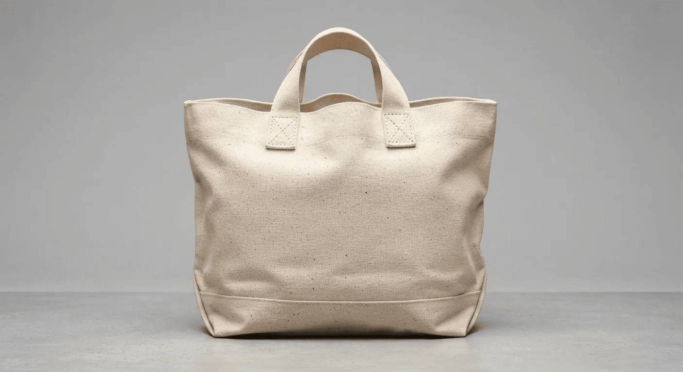 Canvas-Taschen und Rucksäcke mit verstärkten Henkeln