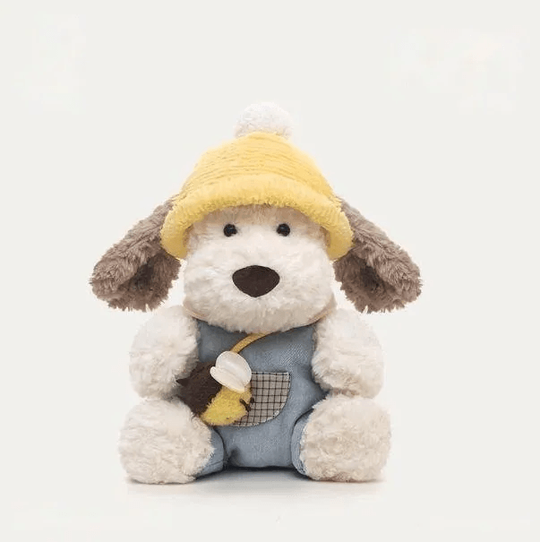 Plüschtier Hund Ruby mit Biene, Klassik-Kollektion, 32 cm