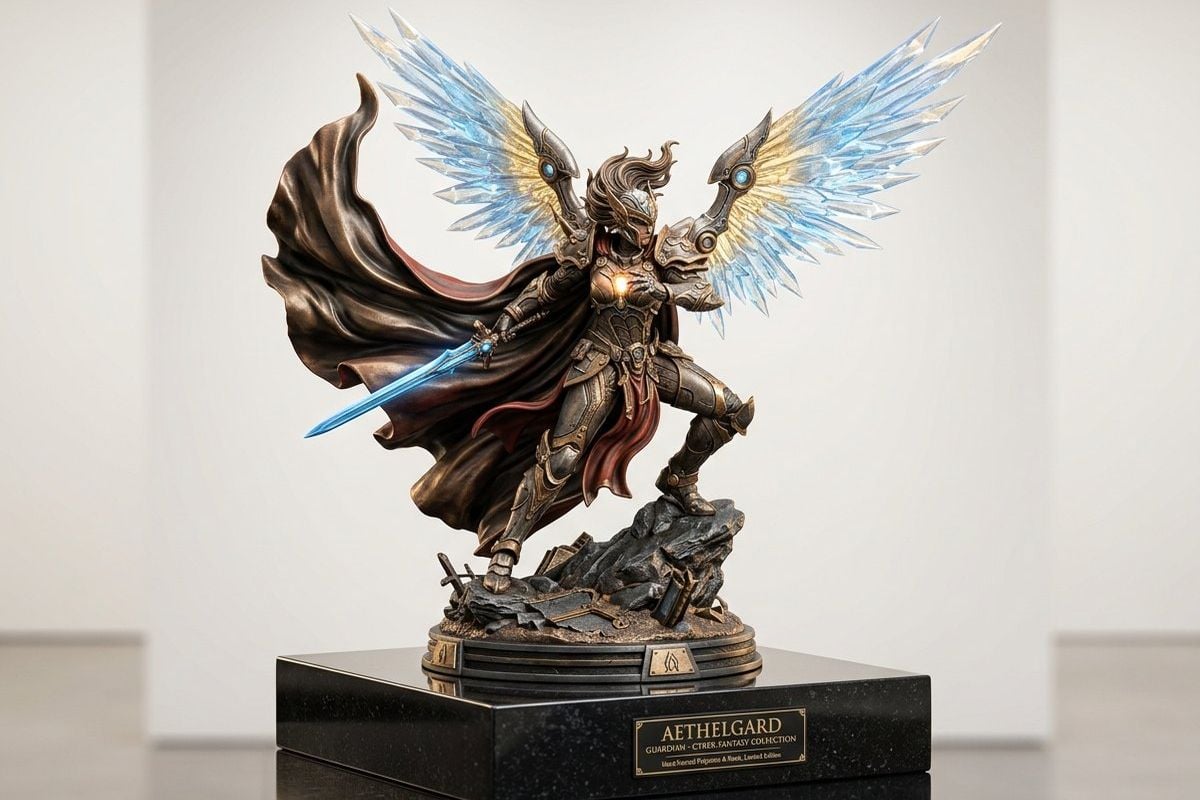 Takara 展示用大型スタチュー 内部金属フレーム補強