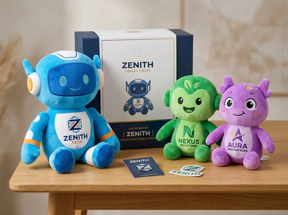 Linh vật thương hiệu và merchandise thiết kế độc quyền đặt may tại Takara