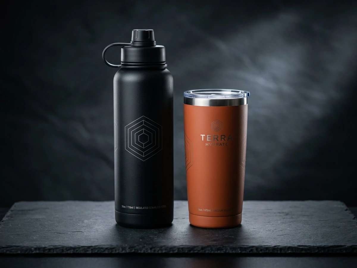 Bình giữ nhiệt inox in logo quà tặng doanh nghiệp