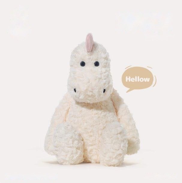 Velociraptor (Off-white) - thú bông OEM 50CM, sản xuất bởi Takara