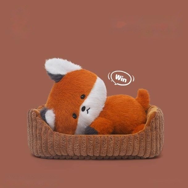 Laid-back (Fox) - thú bông OEM 18cm, sản xuất bởi Takara