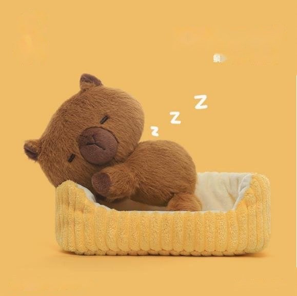 Laid-back Capybara - thú bông OEM 18cm, sản xuất bởi Takara