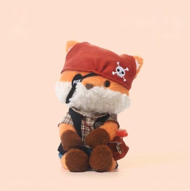 Pirate Fox - thú bông OEM 33cm, sản xuất bởi Takara