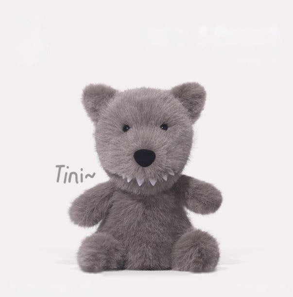 Tiny Series - Little Wolf - thú bông OEM 25cm, sản xuất bởi Takara