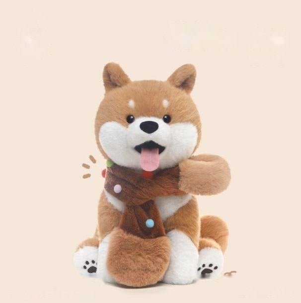 Shiba Inu Robert - thú bông OEM 34cm, sản xuất bởi Takara