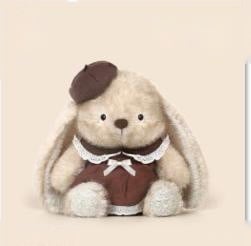 Walnut Rabbit - thú bông OEM 35cm, sản xuất bởi Takara