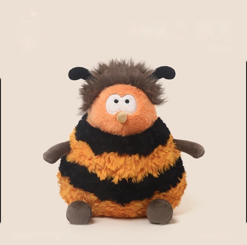 Male Bee Larry - thú bông OEM 19.5cm, sản xuất bởi Takara