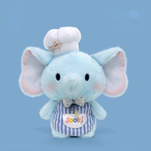 Chef Series - Little Elephant - thú bông OEM 25cm, sản xuất bởi Takara