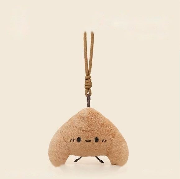 Afternoon Tea Series Hand Companion - Croissant with Strap - thú bông OEM 11cm*15.5cm, sản xuất bởi Takara