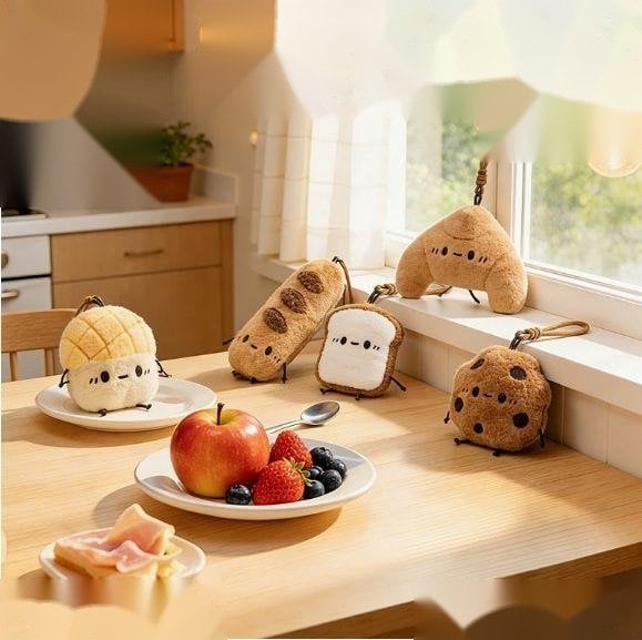 Afternoon Tea Series Hand Companion Family Bucket 5 Pieces with Strap - thú bông OEM 11cm*15.5cm, sản xuất bởi Takara