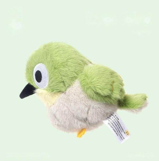 Dark Green White-Eye - thú bông OEM 11cm, sản xuất bởi Takara