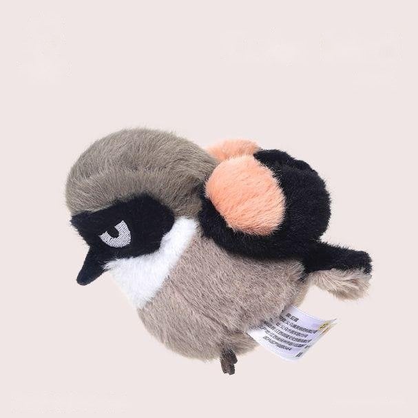 Brown-Backed Shrike - thú bông OEM 11cm, sản xuất bởi Takara
