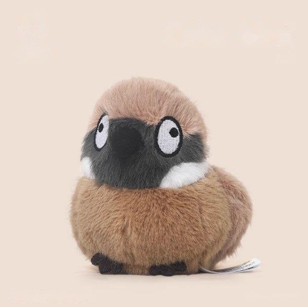 Sparrow - thú bông OEM 11cm, sản xuất bởi Takara