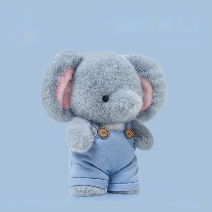 New Overalls Series - Little Elephant - thú bông OEM 31cm, sản xuất bởi Takara