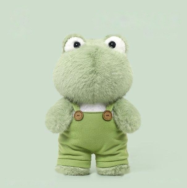 New Overalls Frog - thú bông OEM 31cm, sản xuất bởi Takara