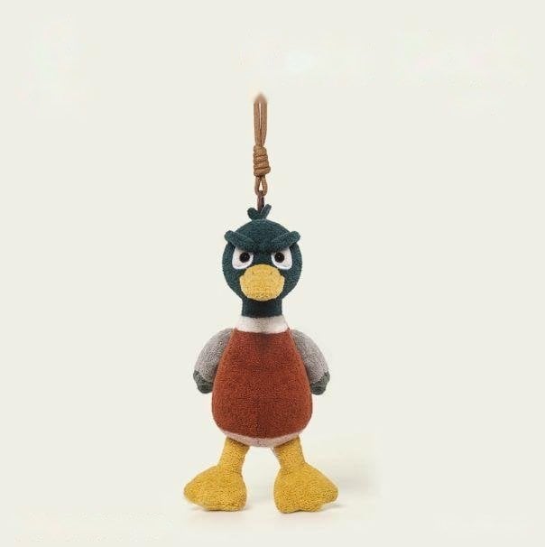 Duck Full-Year Keychain - thú bông OEM 35cm (kèm dây treo), sản xuất bởi Takara