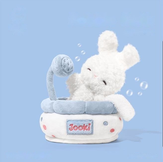 Bubble Bath Series - Rabbit - thú bông OEM 15cm, sản xuất bởi Takara