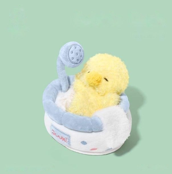 Bubble Bath Series - Duck - thú bông OEM 15cm, sản xuất bởi Takara