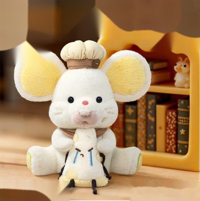 Cheese Series (White Mouse) - thú bông OEM 29cm, sản xuất bởi Takara