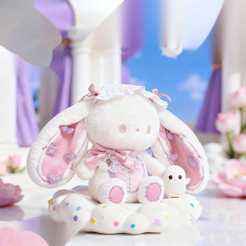 Baroque Rabbit White - thú bông OEM 35cm, sản xuất bởi Takara