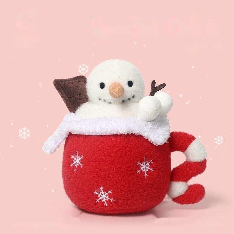 Winter Snowman Special Drink - thú bông OEM 18cm, sản xuất bởi Takara