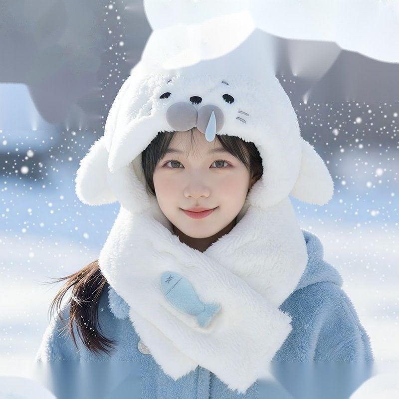 Seal Hat - thú bông OEM 35cm-89cm, sản xuất bởi Takara