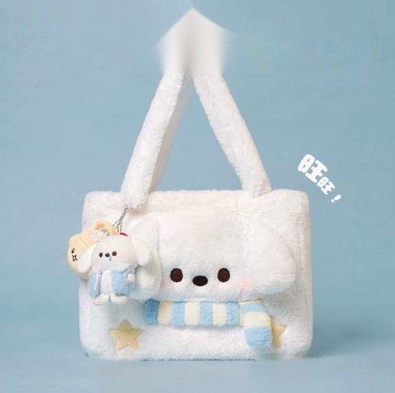 Little White Wangwang Tote Bag - thú bông OEM 28*35, sản xuất bởi Takara