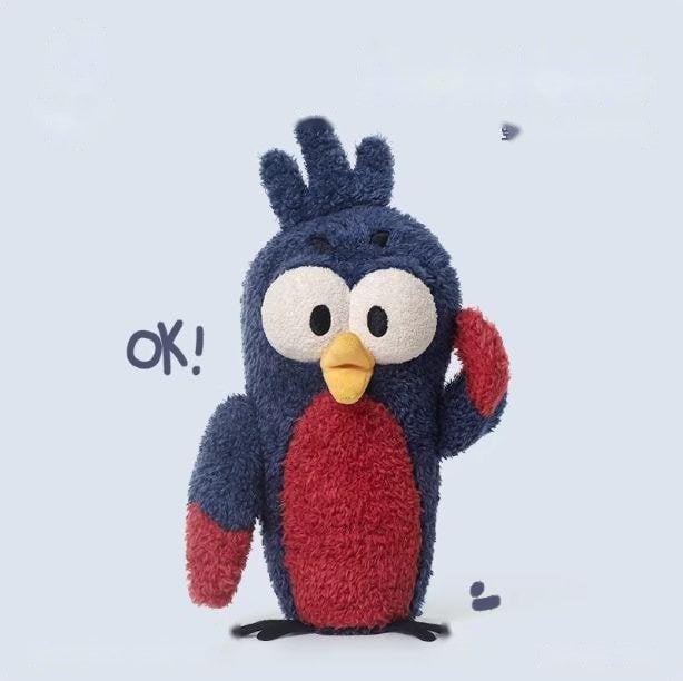 Radish Birds - Blue Pipi - thú bông OEM 27CM, sản xuất bởi Takara