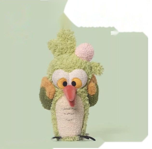 Radish Birds - Green Pipi - thú bông OEM 27CM, sản xuất bởi Takara