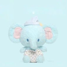 Sleepover Party - Little Elephant approx. 23CM - thú bông OEM 23CM, sản xuất bởi Takara
