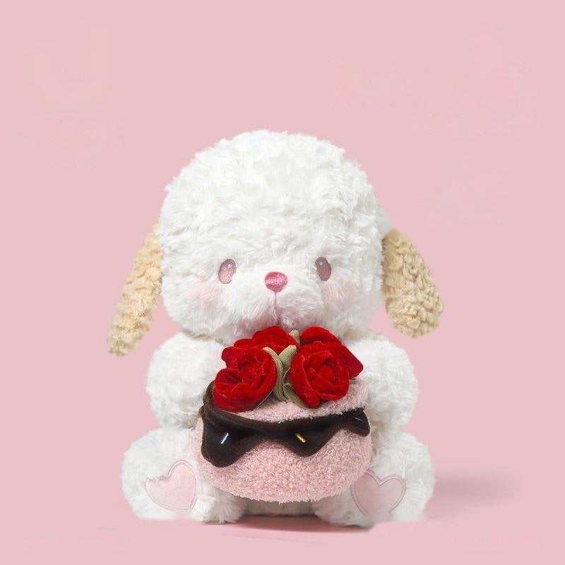 520 Valentine's Day Limited Bernese Dog - thú bông OEM 30cm, sản xuất bởi Takara