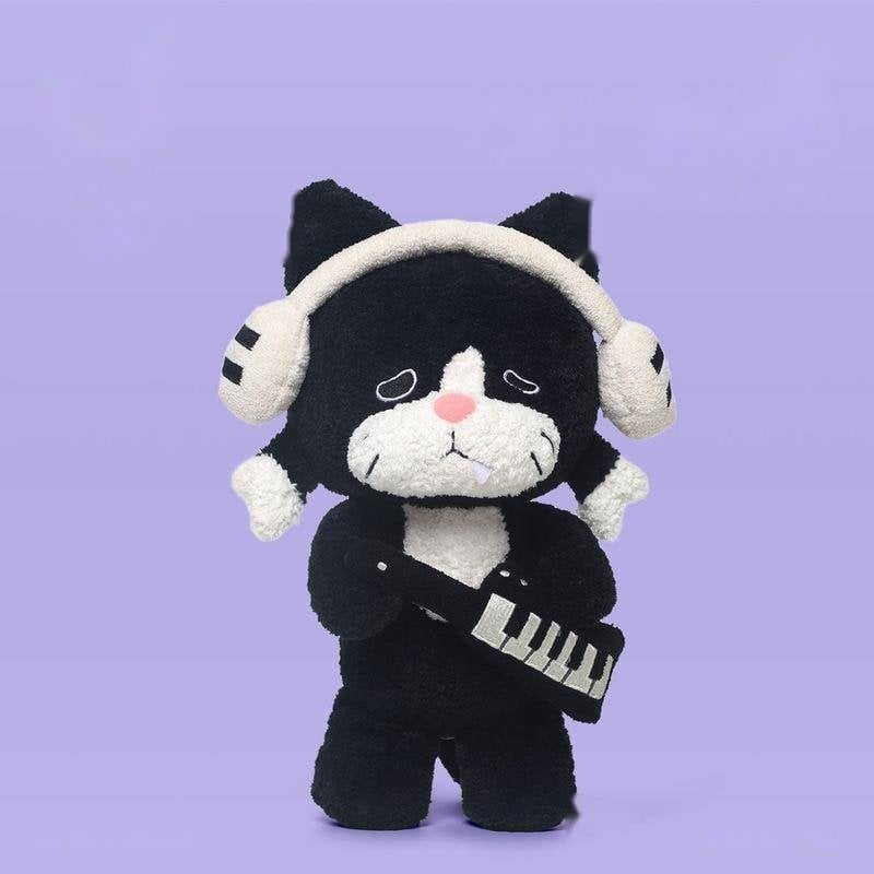 Cat Band - Ghost Keyboardist - thú bông OEM 30CM, sản xuất bởi Takara