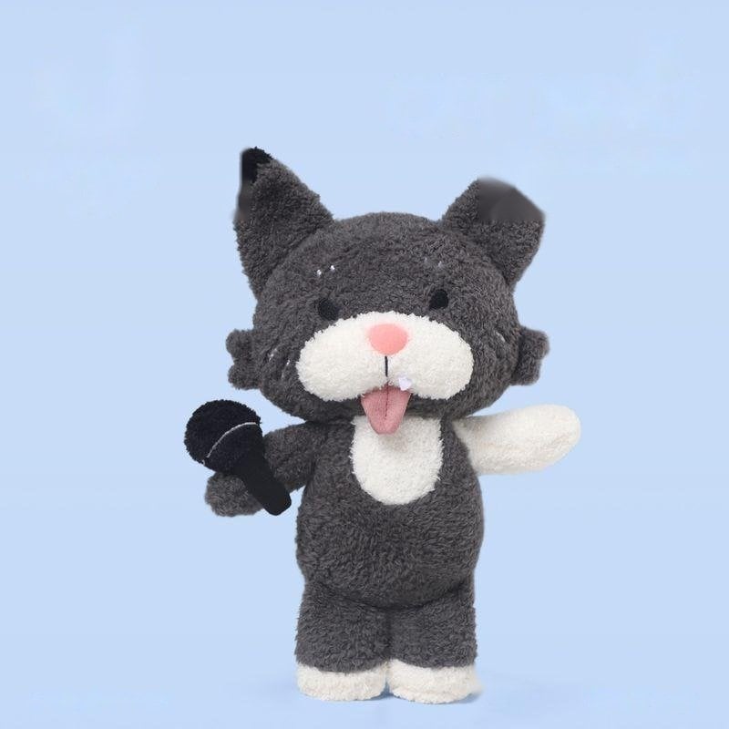Cat Band - Wade Lead Singer - thú bông OEM 30CM, sản xuất bởi Takara