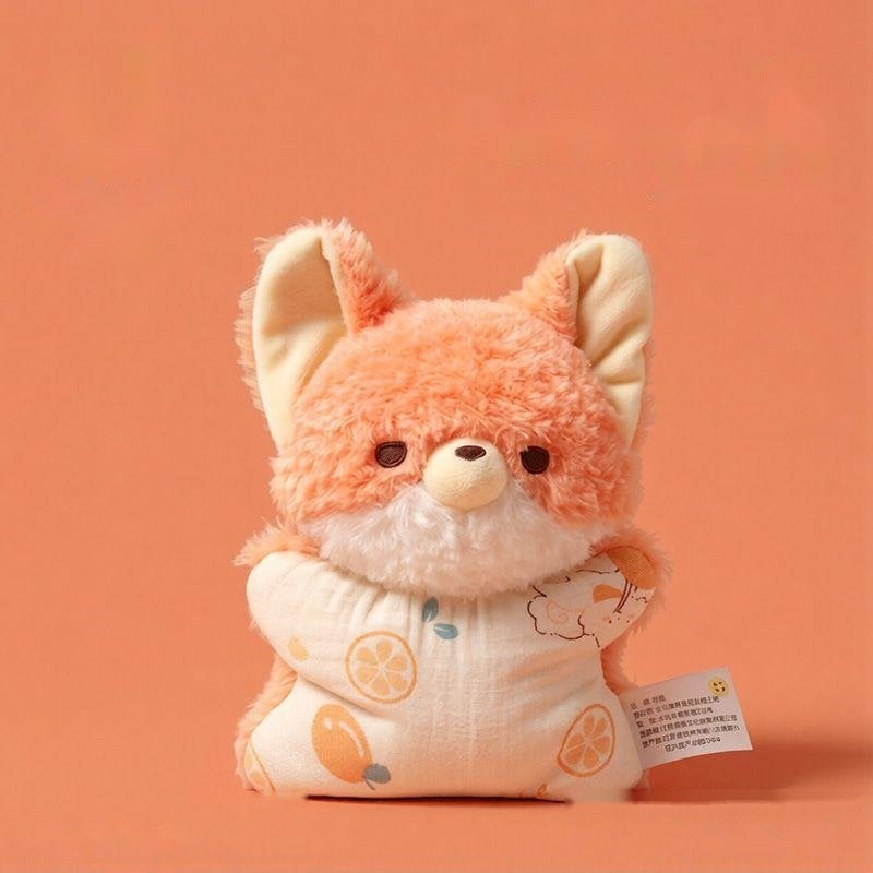 Palm-sized Bean Bag - Fox - thú bông OEM 18CM, sản xuất bởi Takara