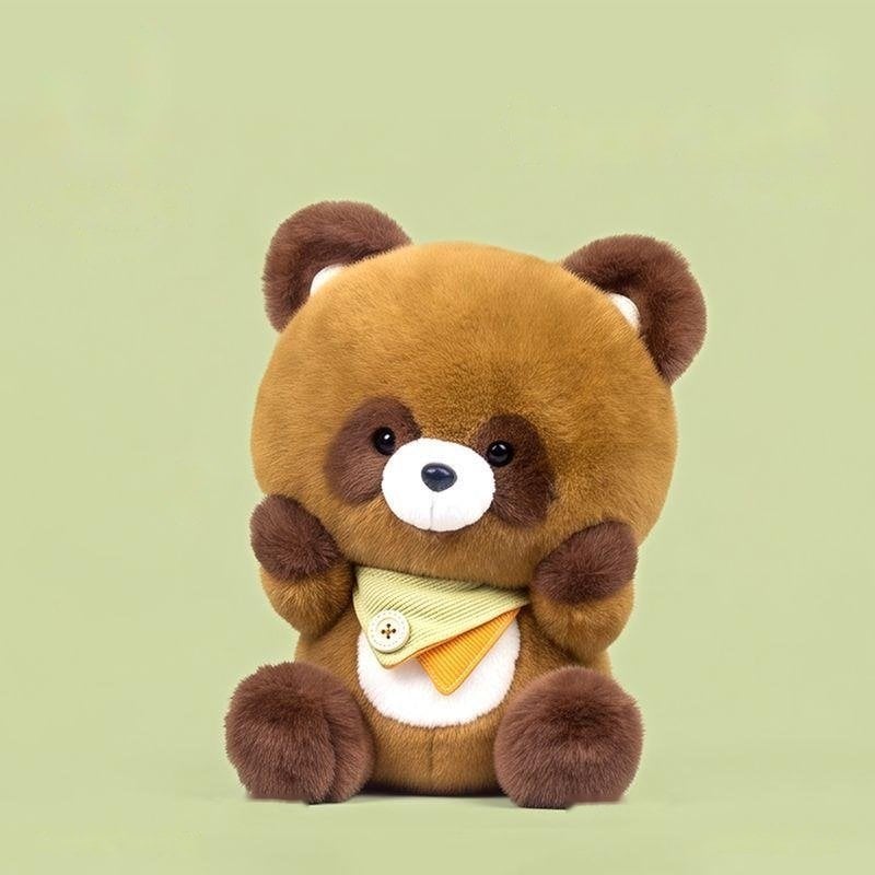 Little Raccoon Tuan Tuan - thú bông OEM 27CM, sản xuất bởi Takara