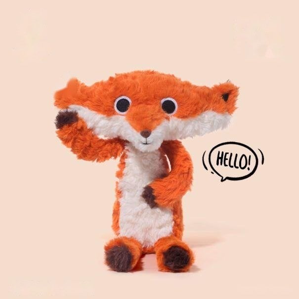 Deva Fox - thú bông OEM 38 cm, sản xuất bởi Takara