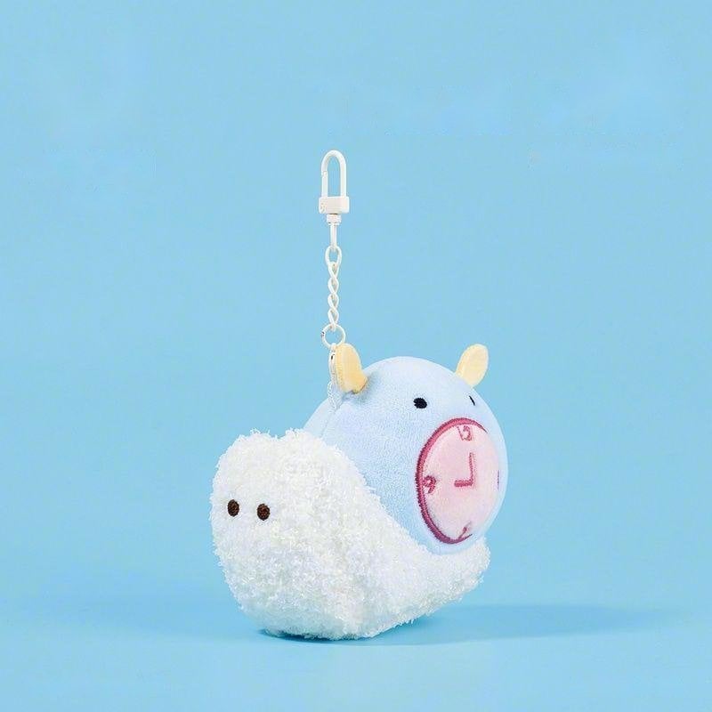 Alarm Clock Snail - thú bông OEM 14.5cm (kèm dây treo), sản xuất bởi Takara