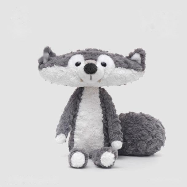 Deva Wolf Tovi - thú bông OEM 38cm, sản xuất bởi Takara