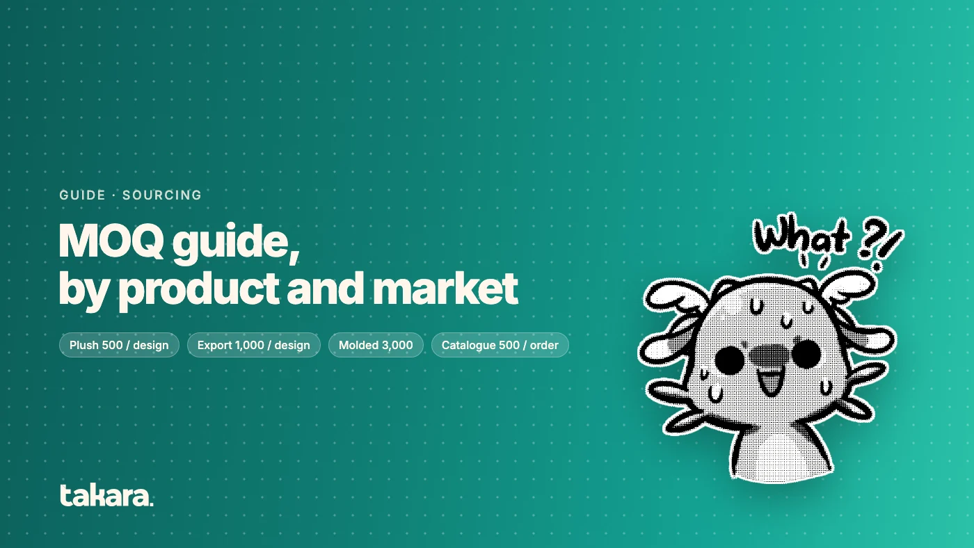 Custom Merchandise MOQ Master Guide 2026: Minimums by Product & Destination Market