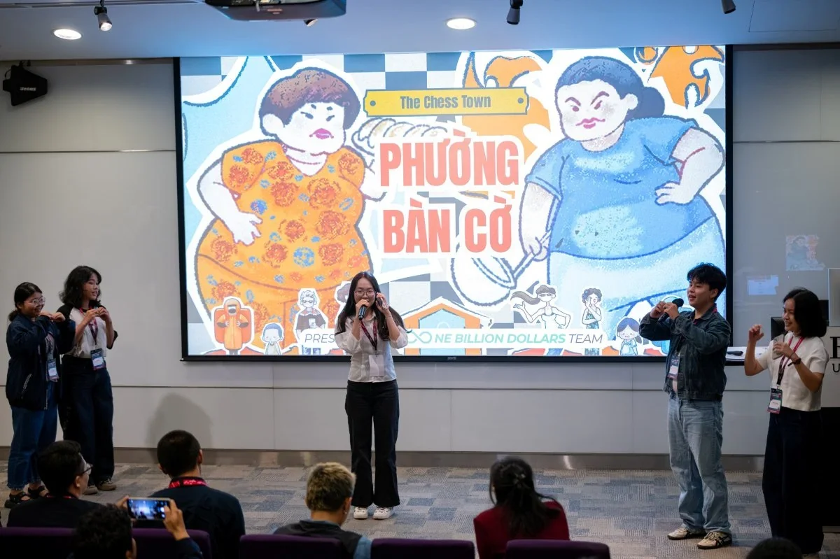 Pitch-Tag beim Hackathon