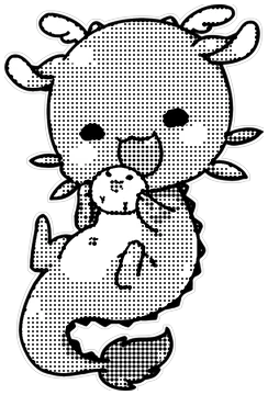 Mira the Plush Dragon holding Koko the Egg